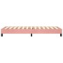 Estructura de cama de terciopelo rosa 90x200 cm de vidaXL, Camas y somieres - Ref: Foro24-3120753, Precio: 86,31 €, Descuento: %