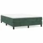 Estructura de cama de terciopelo verde 140x190 cm de vidaXL, Camas y somieres - Ref: Foro24-3120769, Precio: 97,43 €, Descuen...