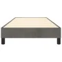Dunkelgrauer Samtbettrahmen 90x190 cm von vidaXL, Betten und Lattenroste - Ref: Foro24-3120743, Preis: 73,13 €, Rabatt: %