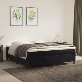 Light gray velvet bed frame 160x200 cm by vidaXL, Beds and slatted bases - Ref: Foro24-3121128, Price: 142,97 €, Discount: %