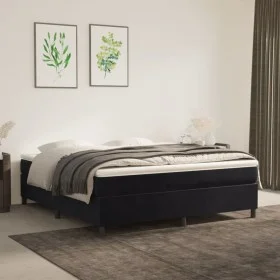 Light gray velvet bed frame 160x200 cm by vidaXL, Beds and slatted bases - Ref: Foro24-3121128, Price: 136,90 €, Discount: %