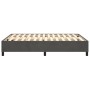 Estructura de cama de terciopelo gris oscuro 140x190 cm de vidaXL, Camas y somieres - Ref: Foro24-3121115, Precio: 121,31 €, ...