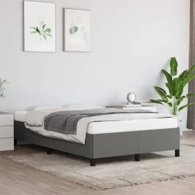 Dark gray fabric bed frame 120x200 cm by vidaXL, Beds and slatted bases - Ref: Foro24-347051, Price: 99,93 €, Discount: %