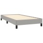 Light gray fabric bed frame 100x200 cm by vidaXL, Beds and slatted bases - Ref: Foro24-346696, Price: 78,54 €, Discount: %