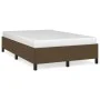 Bettgestell aus dunkelbraunem Stoff, 120 x 200 cm von vidaXL, Betten und Lattenroste - Ref: Foro24-347053, Preis: 117,88 €, R...