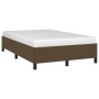 Bettgestell aus dunkelbraunem Stoff, 120 x 200 cm von vidaXL, Betten und Lattenroste - Ref: Foro24-347053, Preis: 119,89 €, R...