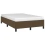 Bettgestell aus dunkelbraunem Stoff, 120 x 200 cm von vidaXL, Betten und Lattenroste - Ref: Foro24-347053, Preis: 117,88 €, R...