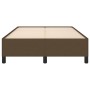 Bettgestell aus dunkelbraunem Stoff, 120 x 200 cm von vidaXL, Betten und Lattenroste - Ref: Foro24-347053, Preis: 119,89 €, R...