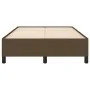 Bettgestell aus dunkelbraunem Stoff, 120 x 200 cm von vidaXL, Betten und Lattenroste - Ref: Foro24-347053, Preis: 117,88 €, R...