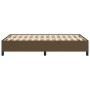 Bettgestell aus dunkelbraunem Stoff, 120 x 200 cm von vidaXL, Betten und Lattenroste - Ref: Foro24-347053, Preis: 119,89 €, R...