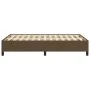 Bettgestell aus dunkelbraunem Stoff, 120 x 200 cm von vidaXL, Betten und Lattenroste - Ref: Foro24-347053, Preis: 117,88 €, R...