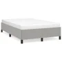 Hellgrauer Stoffbettrahmen 120x200 cm von vidaXL, Betten und Lattenroste - Ref: Foro24-347050, Preis: 109,41 €, Rabatt: %