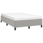 Light gray fabric bed frame 120x200 cm by vidaXL, Beds and slatted bases - Ref: Foro24-347050, Price: 111,32 €, Discount: %