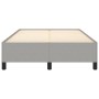 Light gray fabric bed frame 120x200 cm by vidaXL, Beds and slatted bases - Ref: Foro24-347050, Price: 111,32 €, Discount: %