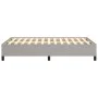 Light gray fabric bed frame 120x200 cm by vidaXL, Beds and slatted bases - Ref: Foro24-347050, Price: 107,76 €, Discount: %