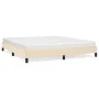 Cream fabric bed frame 180x200 cm by vidaXL, Beds and slatted bases - Ref: Foro24-346741, Price: 111,82 €, Discount: %