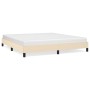 Estructura de cama tela color crema 180x200 cm de vidaXL, Camas y somieres - Ref: Foro24-346741, Precio: 113,57 €, Descuento: %