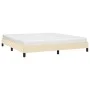Cream fabric bed frame 180x200 cm by vidaXL, Beds and slatted bases - Ref: Foro24-346741, Price: 111,82 €, Discount: %
