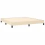 Cream fabric bed frame 180x200 cm by vidaXL, Beds and slatted bases - Ref: Foro24-346741, Price: 111,82 €, Discount: %