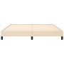 Cream fabric bed frame 180x200 cm by vidaXL, Beds and slatted bases - Ref: Foro24-346741, Price: 113,20 €, Discount: %