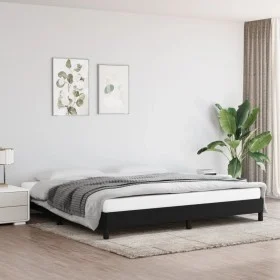 Light gray fabric bed frame 200x200 cm by vidaXL, Beds and slatted bases - Ref: Foro24-346746, Price: 119,05 €, Discount: %