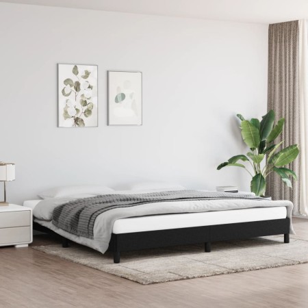 Light gray fabric bed frame 200x200 cm by vidaXL, Beds and slatted bases - Ref: Foro24-346746, Price: 117,39 €, Discount: %