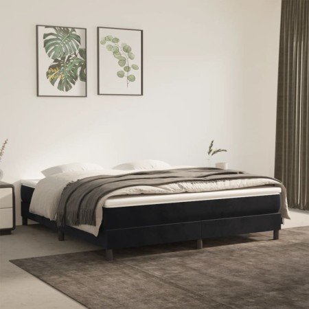 Light gray velvet bed frame 180x200 cm by vidaXL, Beds and slatted bases - Ref: Foro24-3120786, Price: 114,72 €, Discount: %