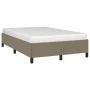 Estructura de cama de tela gris taupe 120x200 cm de vidaXL, Camas y somieres - Ref: Foro24-347054, Precio: 116,32 €, Descuent...