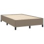 Taupe gray fabric bed frame 120x200 cm by vidaXL, Beds and slatted bases - Ref: Foro24-347054, Price: 120,76 €, Discount: %