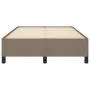 Estructura de cama de tela gris taupe 120x200 cm de vidaXL, Camas y somieres - Ref: Foro24-347054, Precio: 116,32 €, Descuent...