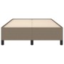 Taupe gray fabric bed frame 120x200 cm by vidaXL, Beds and slatted bases - Ref: Foro24-347054, Price: 120,76 €, Discount: %