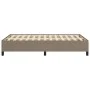 Estructura de cama de tela gris taupe 120x200 cm de vidaXL, Camas y somieres - Ref: Foro24-347054, Precio: 116,32 €, Descuent...