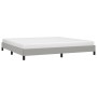 Light gray fabric bed frame 200x200 cm by vidaXL, Beds and slatted bases - Ref: Foro24-346744, Price: 119,51 €, Discount: %