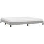Light gray fabric bed frame 200x200 cm by vidaXL, Beds and slatted bases - Ref: Foro24-346744, Price: 114,25 €, Discount: %