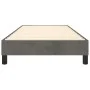 Estructura de cama de terciopelo gris oscuro 90x200 cm de vidaXL, Camas y somieres - Ref: Foro24-3120749, Precio: 75,30 €, De...