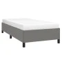 Dark gray fabric bed frame 90x200 cm by vidaXL, Beds and slatted bases - Ref: Foro24-347035, Price: 112,29 €, Discount: %