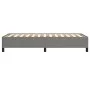 Dark gray fabric bed frame 90x200 cm by vidaXL, Beds and slatted bases - Ref: Foro24-347035, Price: 112,29 €, Discount: %