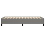 Estructura de cama de tela gris oscura 90x200 cm de vidaXL, Camas y somieres - Ref: Foro24-347035, Precio: 115,85 €, Descuent...