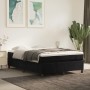 Estructura de cama de terciopelo negra 140x200 cm de vidaXL, Camas y somieres - Ref: Foro24-3121122, Precio: 115,47 €, Descue...