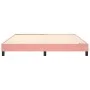 Estructura de cama de terciopelo rosa 160x200 cm de vidaXL, Camas y somieres - Ref: Foro24-3120783, Precio: 102,67 €, Descuen...