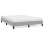 Light gray fabric bed frame 140x190 cm by vidaXL, Beds and slatted bases - Ref: Foro24-346712, Price: 102,92 €, Discount: %