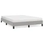 Light gray fabric bed frame 140x190 cm by vidaXL, Beds and slatted bases - Ref: Foro24-346712, Price: 99,89 €, Discount: %