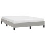 Light gray fabric bed frame 140x190 cm by vidaXL, Beds and slatted bases - Ref: Foro24-346712, Price: 102,92 €, Discount: %