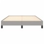 Light gray fabric bed frame 140x190 cm by vidaXL, Beds and slatted bases - Ref: Foro24-346712, Price: 102,92 €, Discount: %