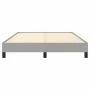 Light gray fabric bed frame 140x190 cm by vidaXL, Beds and slatted bases - Ref: Foro24-346712, Price: 99,89 €, Discount: %