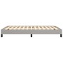 Light gray fabric bed frame 140x190 cm by vidaXL, Beds and slatted bases - Ref: Foro24-346712, Price: 102,92 €, Discount: %