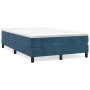 Blue velvet bed frame 120x200 cm by vidaXL, Beds and slatted bases - Ref: Foro24-3120764, Price: 107,46 €, Discount: %