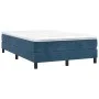 Blauer Samtbettrahmen 120x200 cm von vidaXL, Betten und Lattenroste - Ref: Foro24-3120764, Preis: 107,46 €, Rabatt: %