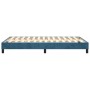 Blue velvet bed frame 120x200 cm by vidaXL, Beds and slatted bases - Ref: Foro24-3120764, Price: 107,46 €, Discount: %