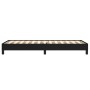 Black fabric bed frame 90x190 cm by vidaXL, Beds and slatted bases - Ref: Foro24-346682, Price: 84,11 €, Discount: %